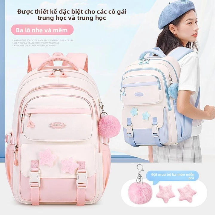 Women's Backpack – Water-Resistant, for School