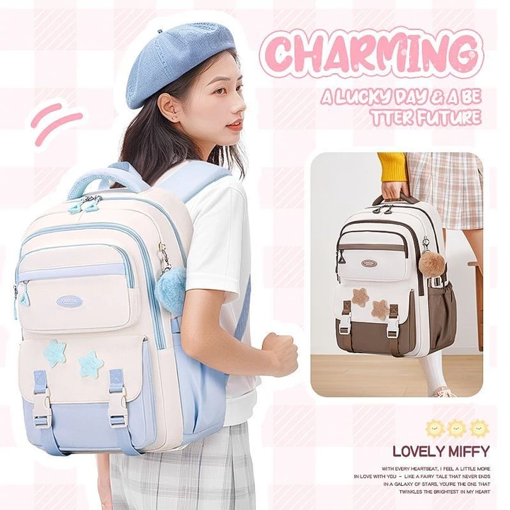 Women's Backpack – Water-Resistant, for School – 2