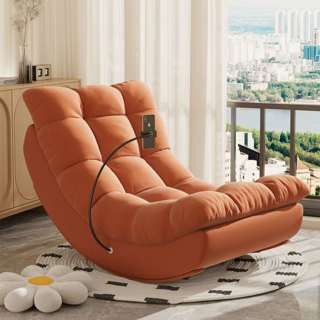 Ghế thư giãn Moon Rocking Chair cho người lớn, ghế sofa lười có thể ngủ ...
