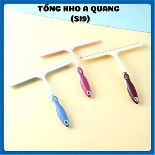 CHỔI GẠT NƯỚC SÀN NHÀ TẮM NHANH KHÔ - Lau Kính Silicon Cầm Tay Không Bám Vết,Cây Gạt Nước Sàn Nhà Tắm Có Móc Treo
