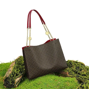 Women's Shoulder Bag – Chain Strap, Large, for Work