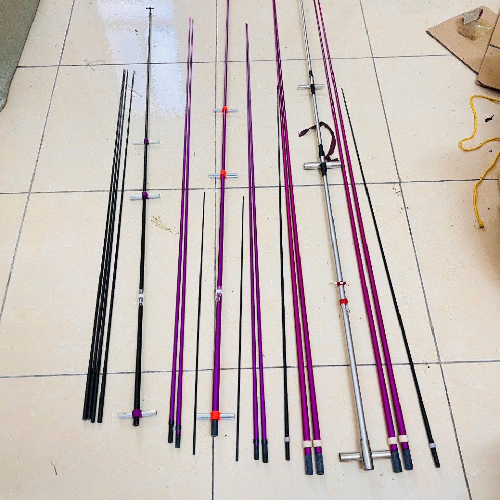 Khung Diều 1m7 -2m -2m5  Hoàn Thiện Tặng kèm Dây lèo New 2025