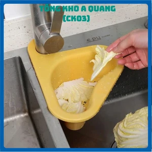 KHAY LỌC RÁC GẮN BỒN RỬA TIỆN LỢI - Rổ Lọc Rác Thiết Kế Thông Minh,Lọc Rán Hình Thiên Nga Dễ Tháo Lắp Và Vệ Sinh