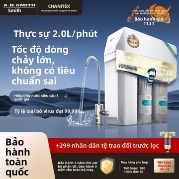 【37.6Hàng nghìn người đã thu thập thương hiệu này.】AO Máy lọc nước Smith cho gia đình, uống trực tiếp, máy lọc nước dưới