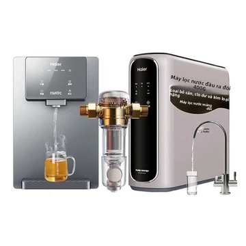 Máy lọc nước Haier cho gia đình, bộ lọc nước vòi bếp, lọc nước uống trực tiếp RO Bộ lọc nước thẩm thấu ngược cho toàn bộ