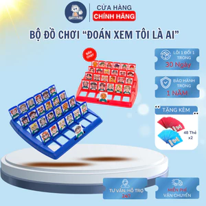 Bộ Đồ Chơi Thẻ Bài "Đoán Xem Tôi Là Ai" GutyKids 96 Thẻ Hot Trend Trò Chơi Tư Duy Siêu Vui, Cực HOT Cho Bé