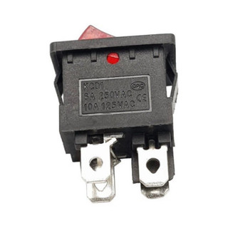 [Bán sỉ combo] (5 cái) Công tắc bập bênh KCD1 - 3P/4P/6P 15x21mm 6A/250V