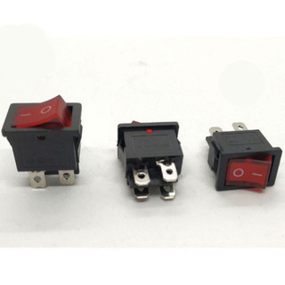 [Bán sỉ combo] (5 cái) Công tắc bập bênh KCD1 - 3P/4P/6P 15x21mm 6A/250V
