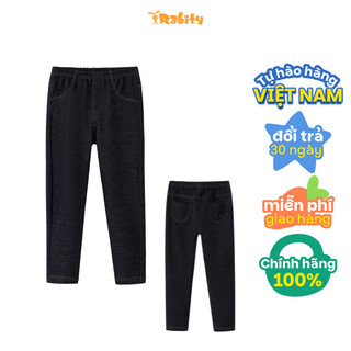 Quần dài thun giả bò bé gái Rabity 92768