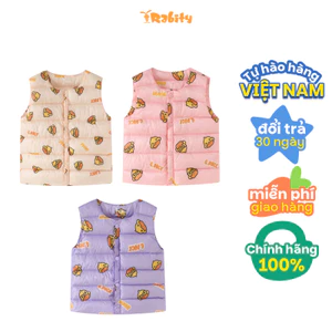 Áo gile phao thu đông unisex cho trẻ em Rabity 921.002
