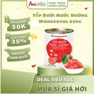 Tép Bưởi Nước Đường Wonderful – Hũ 870g | Chua Ngọt Tự Nhiên – Topping Pha Chế