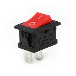 [Bán sỉ combo] (10 cái) Công tắc bập bênh KCD1 - 101 6A - 250V 15x21mm