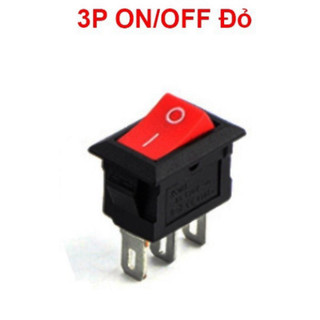 [Bán sỉ combo] (10 cái) Công tắc bập bênh KCD1 - 11 2P/3P 10x15mm 3A - 250V