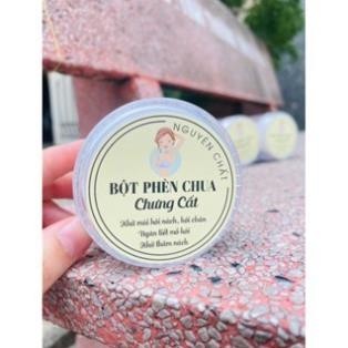 Bột Phèn chua chưng cất ngăn mồ hôi nách, hôi chân