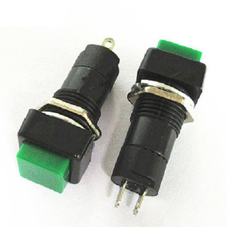 [Giá sỉ] (5C) Nút nhấn nhả ( reset) / giữ ( on/off) PBS - 12A / PBS - 12B lỗ khoét 12mm 2 chân
