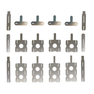 [Giá sỉ] (10 bộ) Kẽm hàn miếng mạ niken chuyên đóng khối 5S, pin makita