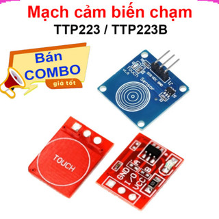[Giá sỉ] Mạch cảm biến chạm TTP223 / TTP223B