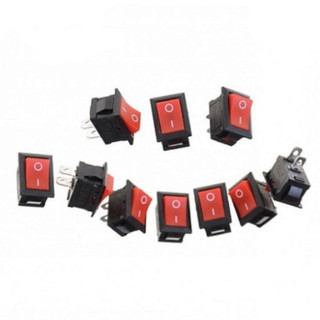 [Giá sỉ] (10C) Công tắc bập bênh KCD1 - 11 2P/3P 10x15mm 3A - 250V