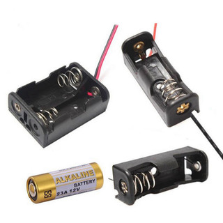 [Giá sỉ] Đế pin 12V 23A 27A ra dây, chân hàn , pin 12V