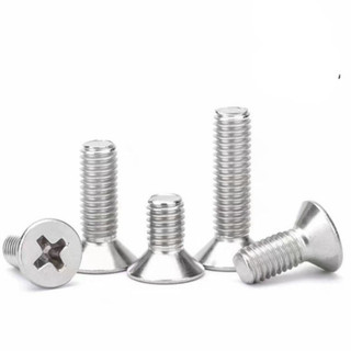 [Giá sỉ] (50C) Ốc vít pake đầu côn, đầu bằng M3 inox 304 dài 6-20mm