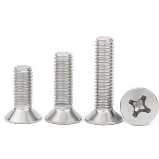[Giá sỉ] (50C) Ốc vít pake đầu côn, đầu bằng M3 inox 304 dài 6-20mm