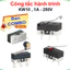 Công tắc hành trình KW - 10 1A 125V chân cắm PCB, hàn dây