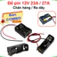 Đế pin 12V 23A 27A ra dây, chân hàn , pin 12V
