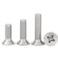 Ốc vít pake đầu côn, đầu bằng M3 inox 304 dài 6-20mm