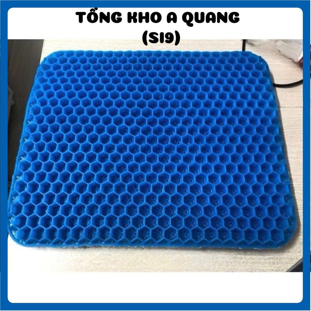 Đệm Ngồi Silicon 3D Cao Cấp Thoáng Khí – Thiết Kế Tổ Ong 2 Lớp Hỗ Trợ Giảm Áp Lực Khi Ngồi Lâu