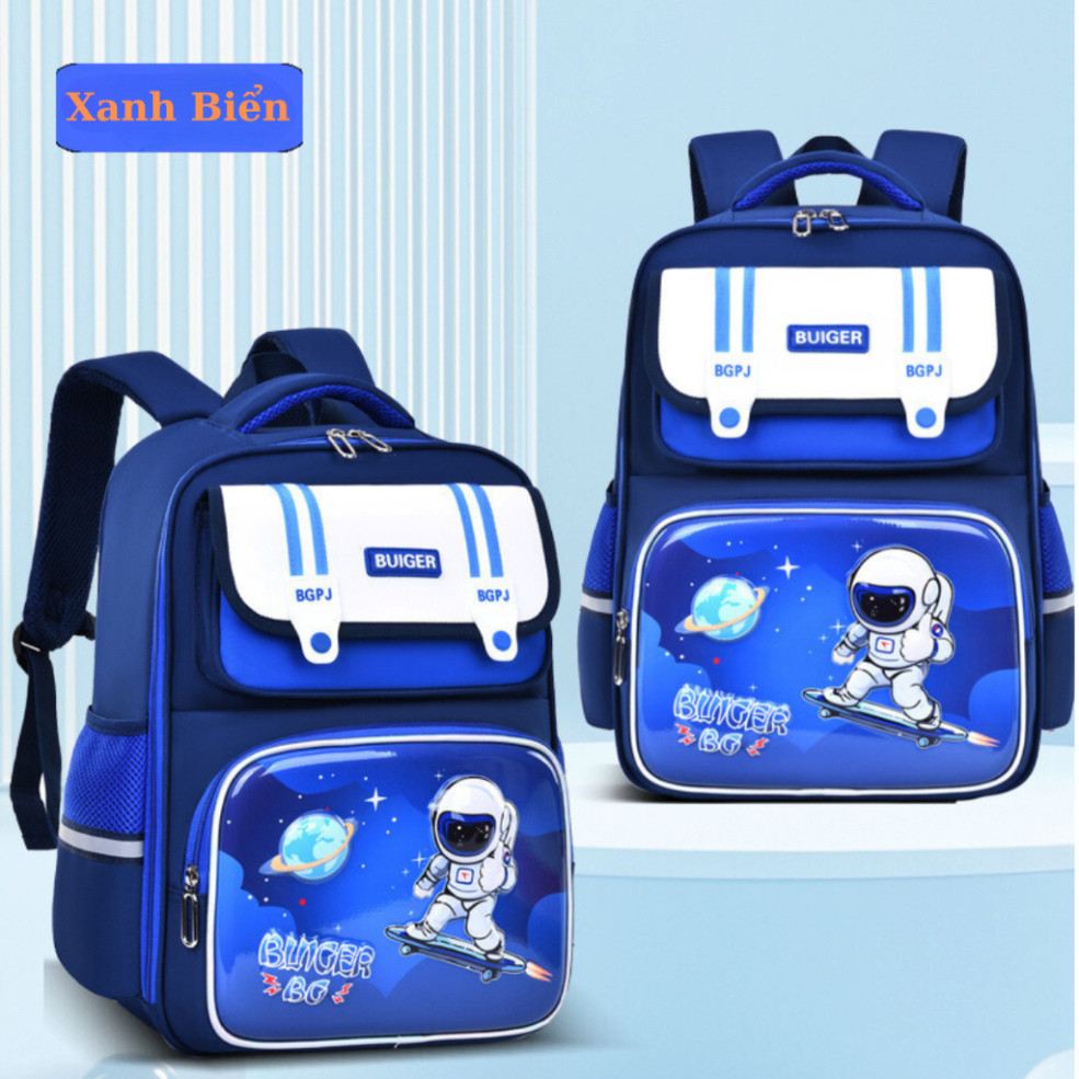 Balo học sinh cấp 1 23chống nước họa tiết 3D Kuromi Phi hành gia cho bé trai gái + Tặng móc khóa dễ thương ntt95