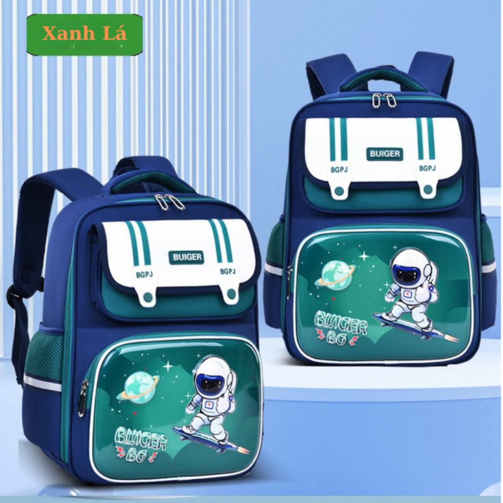 Balo học sinh cấp 1 23chống nước họa tiết 3D Kuromi Phi hành gia cho bé trai gái + Tặng móc khóa dễ thương ntt95