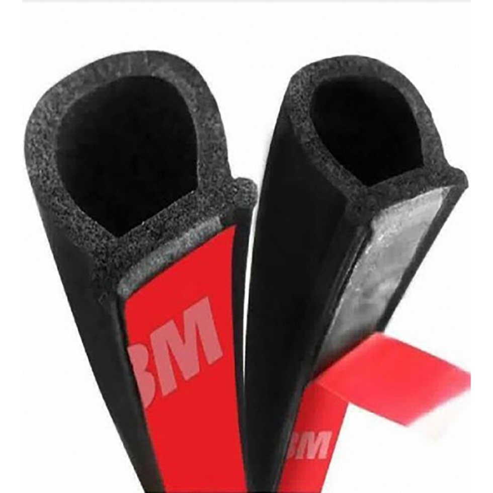 Gioăng cao su chữ D ốp dán viền ô tô chống ồn chống bụi bẩn