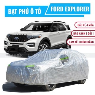 Bạt phủ xe ô tô 7 chỗ Ford Explorer chất liệu vải cao cấp che nắng mưa chống trầy xước