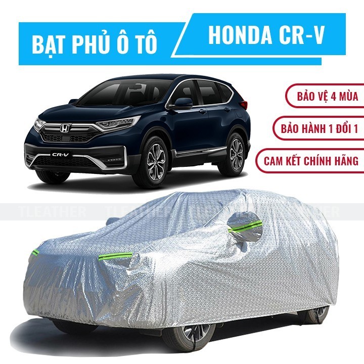 Bạt phủ xe ô tô Honda CR-V chất liệu vải cao cấp che nắng mưa chống nóng xe hơi