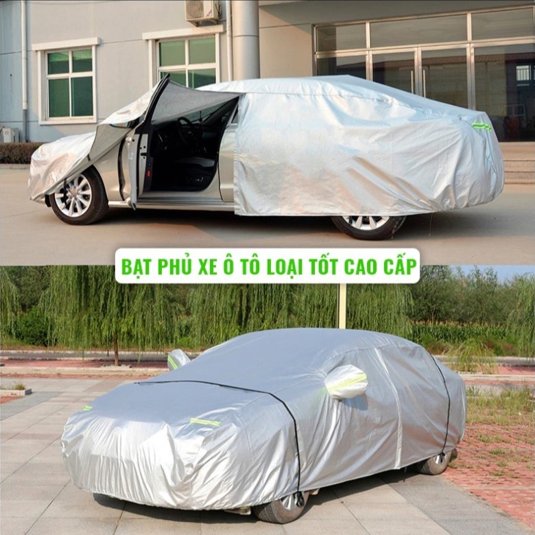 Bạt phủ xe ô tô 5 chỗ Mitsubishi Attrage chất liệu vải cao cấp che nắng mưa chống bụi bẩn