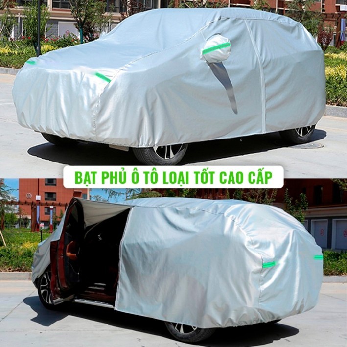 Bạt phủ xe ô tô 7 chỗ Mitsubishi Outlander chất liệu vải cao cấp chống nóng che nắng mưa bụi bẩn