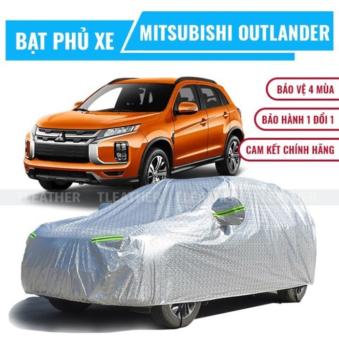 Bạt phủ xe ô tô 7 chỗ Mitsubishi Outlander chất liệu vải cao cấp chống nóng che nắng mưa bụi bẩn