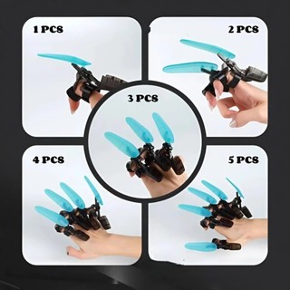 Đồ chơi móng vuốt robot phát sáng cho bé – Combo 2 cái – Móng vuốt lắp ngón tay siêu nhân ngầu lòi