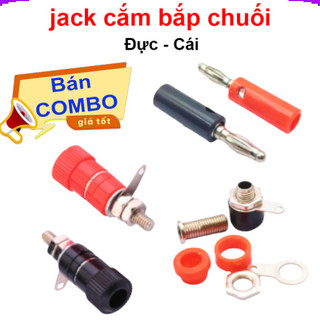 [Giá combo] (5 cái) Phích cắm bắp chuối 910MR/JS - 910B