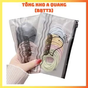 TÚI 100 DÂY CHUN CỘT TÓC CHO NỮ - Set Chun Tóc Thời Trang Bền Đẹp,Dây Buộc Tóc Phong Cách Năng Động