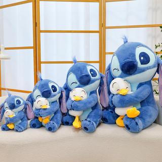 Gấu bông Stitch ôm vịt – giao từ kho Hà Nội