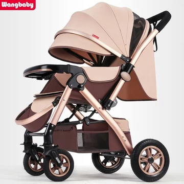 Xe đẩy em bé cao cấp, có thể ngồi và nằm, xe đẩy em bé nhẹ, có thể gập lại, xe đẩy em bé bốn bánh, xe đẩy trẻ nhỏ