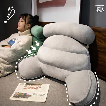 Gối đầu giường in Gối tựa lưng sofa gió, gối tựa lưng giường ký túc xá, gối học tập, gối hỗ trợ thắt lưng, gối tựa lưng