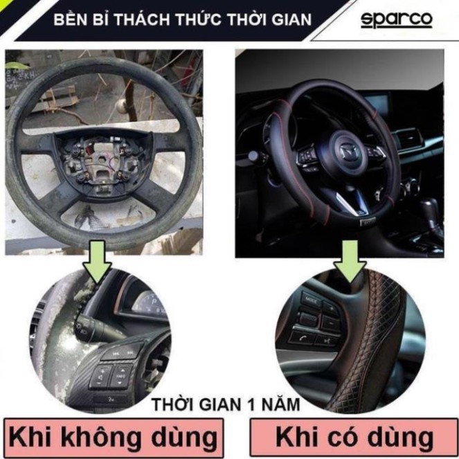 Bọc vô lăng Carbon xe Mitsubishi Xpander, Xforce, Pajero, Attrage, Mirage, Triton, Outlander size 38cm
