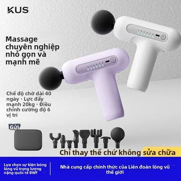 AD5V KUS Súng mini fascia cho nam và nữ, đa chức năng MINI Súng massage cơ nhỏ, súng fascia, súng mặt nạ cổ