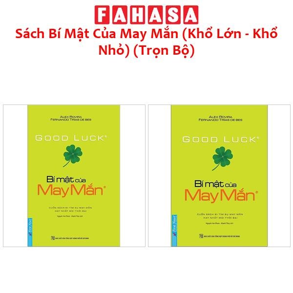 Sách Bí Mật Của May Mắn (Khổ Lớn - Khổ Nhỏ) (Trọn Bộ)