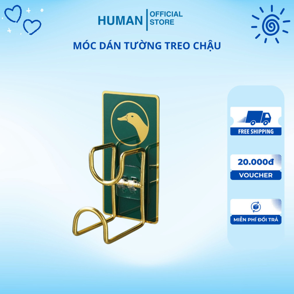 Móc dán tường treo vật dụng, chậu, thau rổ chịu lực tốt. | Shopee Việt Nam