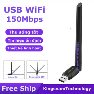 [Hỏa Tốc] USB WiFi + BLUETOOTH 600Mbps 1300Mbps 5G Wifi 6 150M 300Mđầu thu wifi cho pc laptop card mạng wifi bluetooth