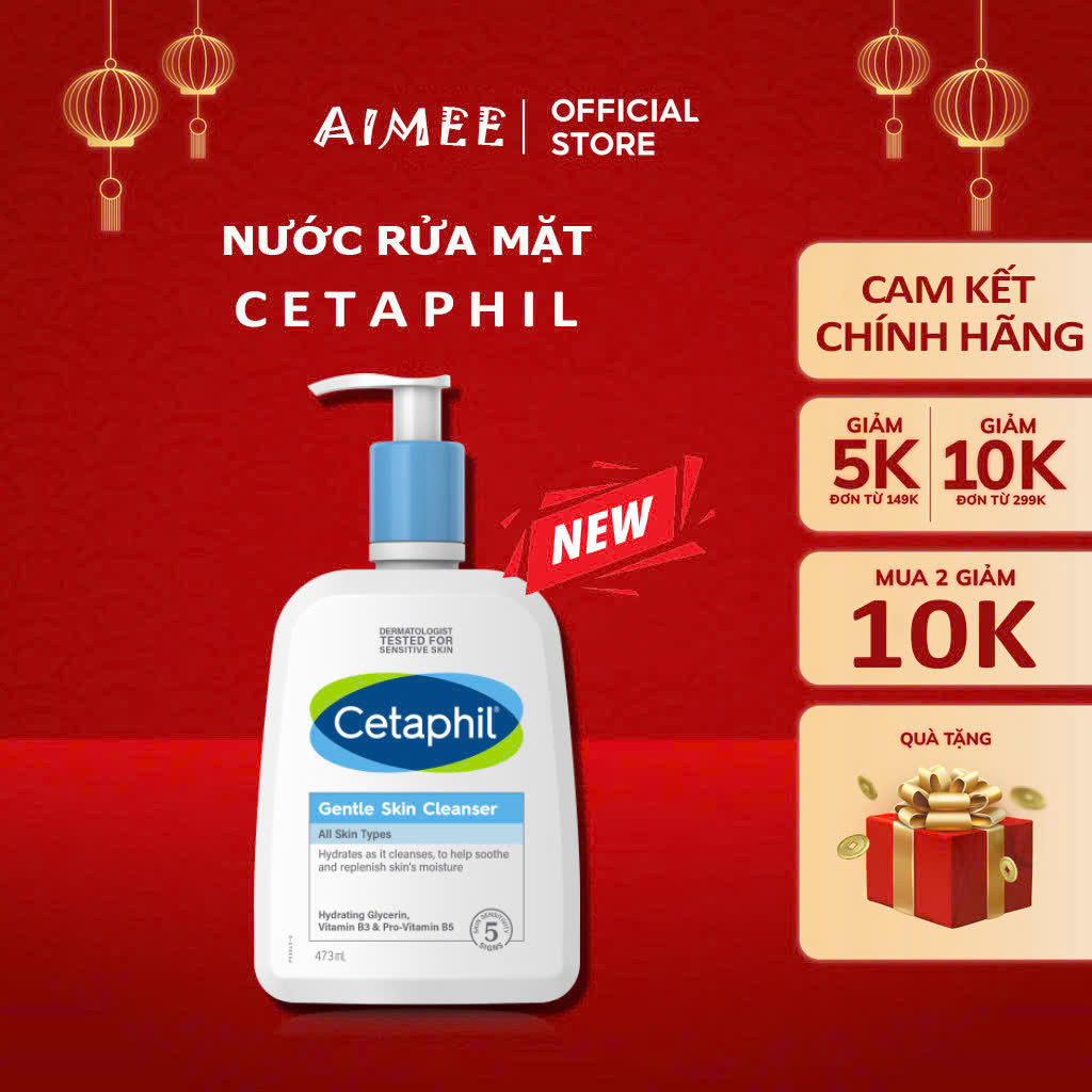 Sữa rửa mặt dịu lành cho da dầu nhạy cảm CETAPHIL OILY SKIN CLEANSER 473ml Dưỡng Da Hiệu Quả