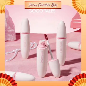Son Kem GOGO TALES GT556 Mist Not Stained With Cup Lip Glaze, Siêu Lì Không Dính Cốc, nội địa Trung